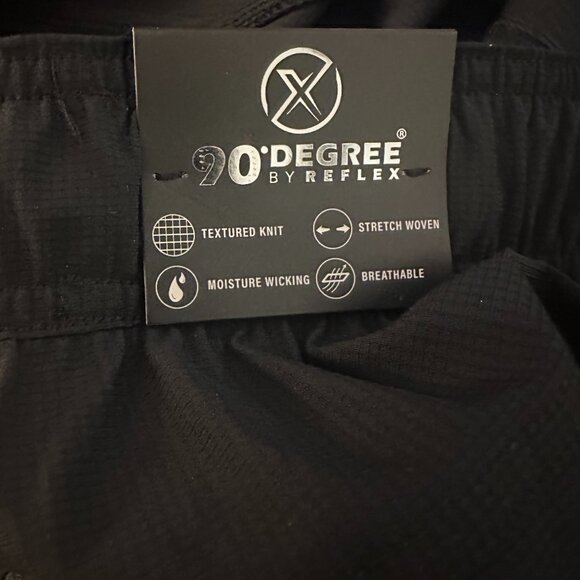Men's Black 90 Degree by Reflex Shorts Size X Large New - Picture 4 of 6